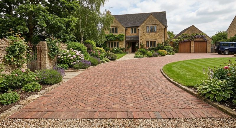 Brick Driveway Paving in Framingham, MA