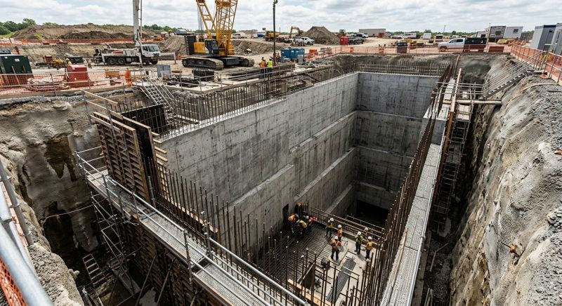 Deep Foundation Installation in Fredericksburg, VA