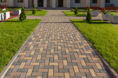 Patio Brick Installation in Worcester, MA