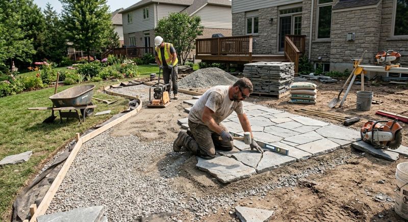 Pavers Landscaping in Boston, MA