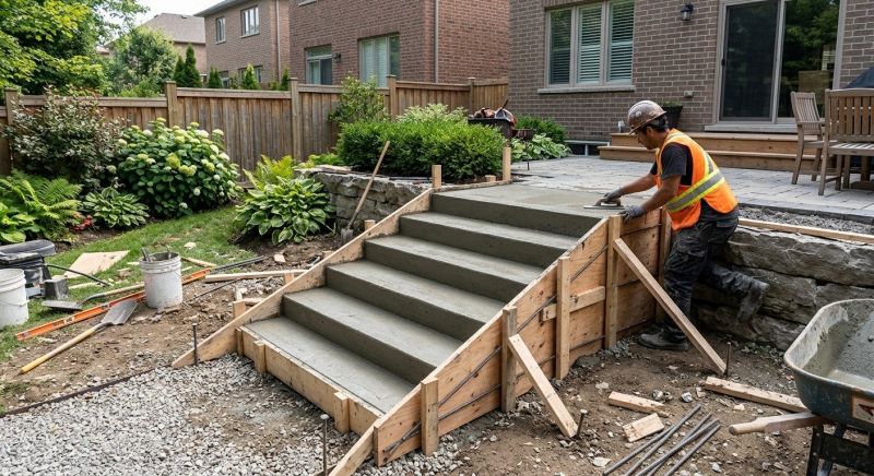 Steps Pouring in Fort Collins, CO